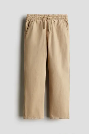 H&M Loose-fit cotton twill trousers