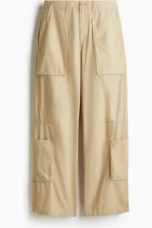 H&M Cotton cargo trousers
