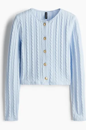 H&M Cable-knit-look cardigan