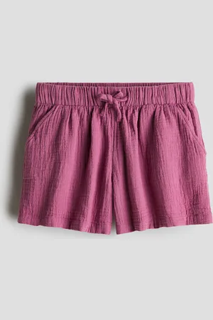 H&M Cotton muslin shorts