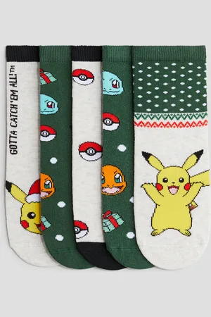 H&M 5-pack patterned socks