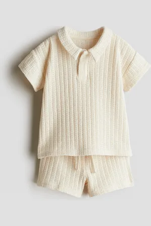 H&M 2-piece polo shirt and shorts set