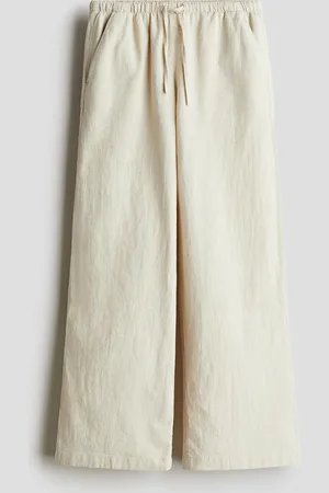 H&M Linen-blend trousers