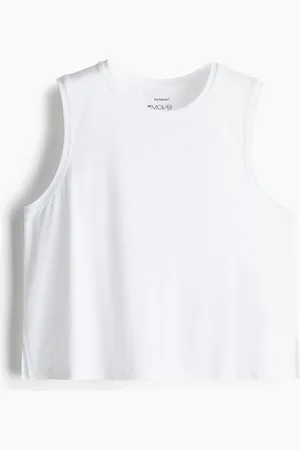 H&M Boxy-style sports vest top with DryMove™