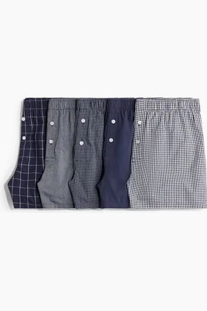 H&M 5-pack woven cotton boxer shorts