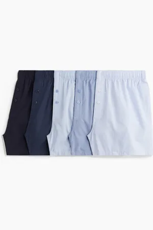 H&M 5-pack woven cotton boxer shorts