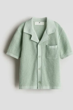 H&M Knitted resort shirt