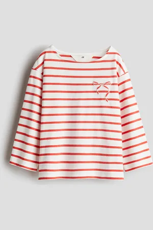 H&M Embroidery-detail cotton top