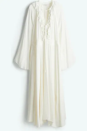 H&M Ruffled maxi dress