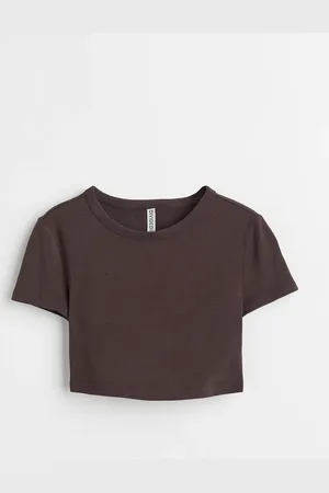H&M Cotton cropped top