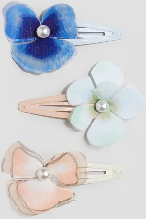 H&M 3-pack appliquéd hair clips