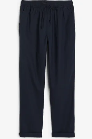 H&M Linen-blend joggers