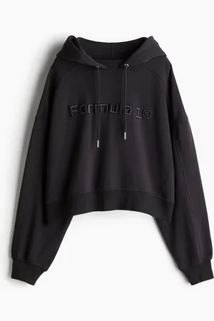 H&M Oversized embroidered hoodie