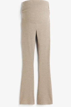 H&M MAMA Before & After ribbed trousers