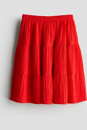 H&M Seersucker skirt