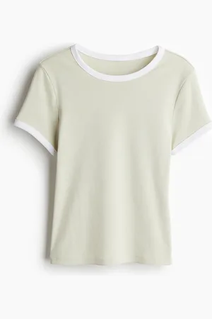 H&M Fitted T-shirt
