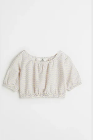 H&M Puff-sleeved top