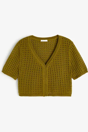 H&M Pointelle-knit cardigan