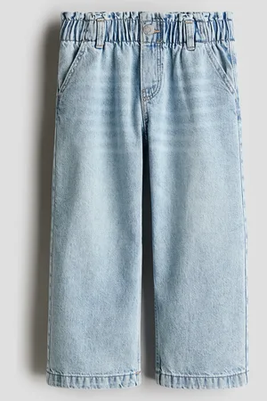 H&M Wide Leg paper bag jeans