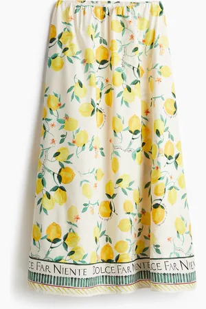 H&M Linen-blend maxi skirt