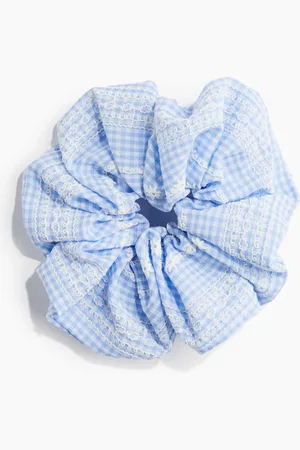 H&M Embroidered scrunchie