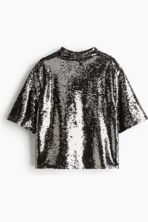 H&M Sequined top