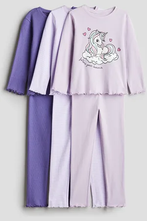 H&M 3-pack cotton pyjamas