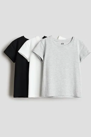 H&M 3-pack cotton tops