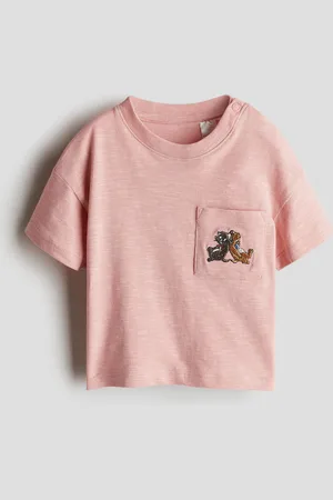 H&M Patch-pocket cotton T-shirt