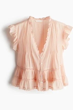 H&M Pintucked blouse