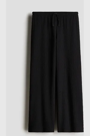 H&M Textured jersey trousers