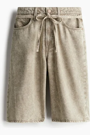 H&M Bermuda Super Baggy Low Denim shorts