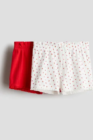 H&M 2-pack pull-on jersey shorts