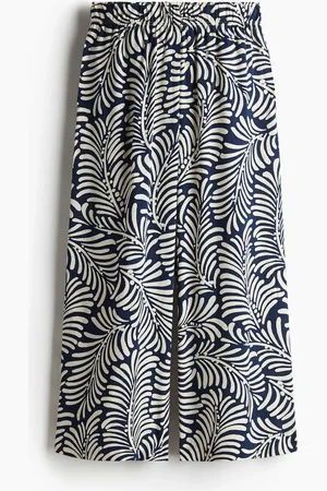 H&M Cropped pull-on trousers