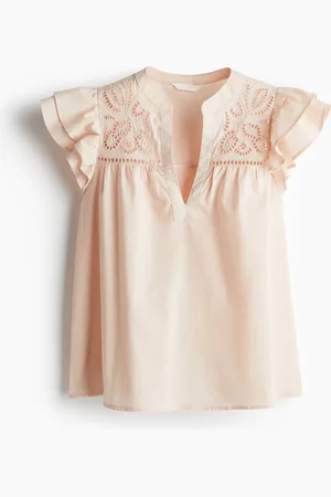 H&M Broderie anglaise blouse
