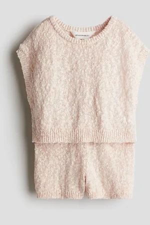 H&M 2-piece bouclé-knit set