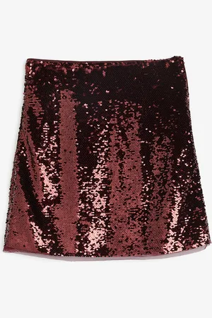 H&M Sequined mini skirt
