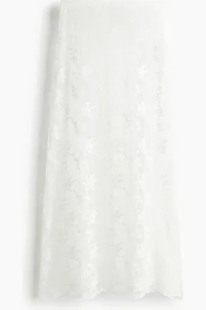 H&M Long lace skirt
