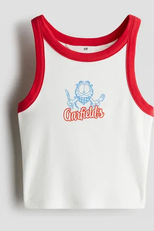 H&M Printed vest top