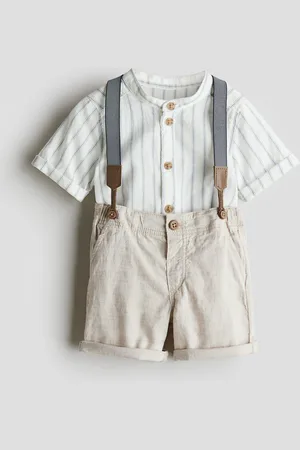 H&M 2-piece set with braces