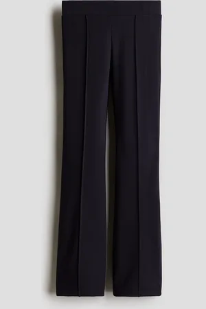 H&M Flared jersey trousers