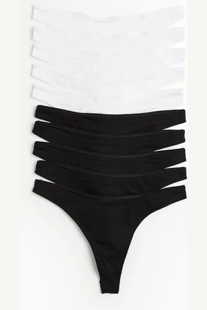 H&M 10-pack cotton thong briefs