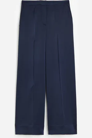 H&M Wide satin trousers