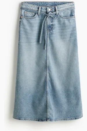 H&M Feather Soft Denim skirt
