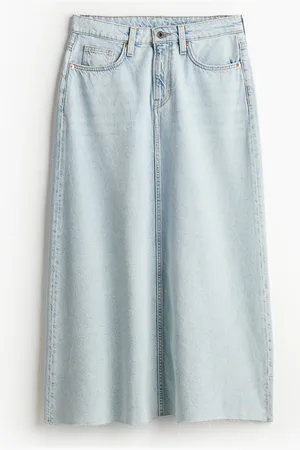 H&M Feather Soft Denim skirt