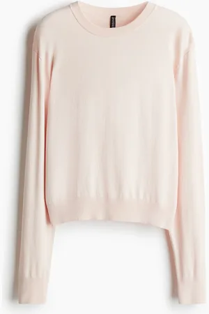 H&M Short fine-knit jumper