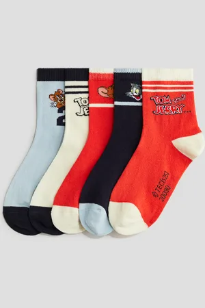 H&M 5-pack patterned socks