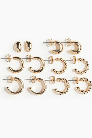 H&M 6 pairs earrings