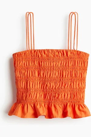 H&M Smocked strappy top