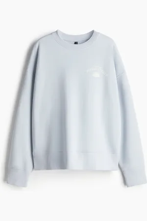 H&M Oversized motif-detail sweatshirt